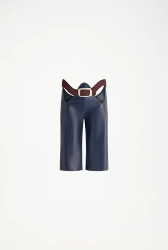 Bermudashorts med utskjæringer