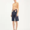 Bermudashorts med utskjæringer