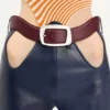 Bermudashorts med utskjæringer