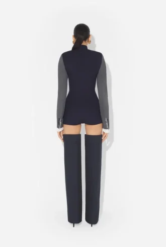 Bodysuits i to materialer
