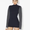 Bodysuits i to materialer Bodysuits i to materialer