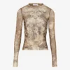 Den beige Madaillon-topper