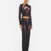 Den bronsefargede Body Dust-crop-toppen Den bronsefargede Body Dust-crop-toppen