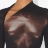 Den bronsefargede Body Dust-crop-toppen Den bronsefargede Body Dust-crop-toppen