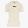 Den ecrufargede JPG-Baby Tee