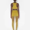 De grønne Gaultier-patch-shortsene De grønne Gaultier-patch-shortsene
