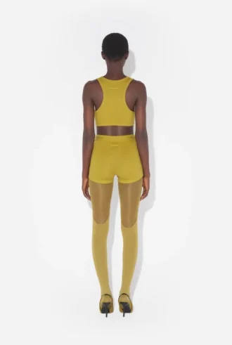 De grønne Gaultier-patch-shortsene