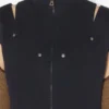 Den korte denimkjolen med spalte Den korte denimkjolen med spalte