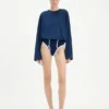 Den langermete Twisted-Bodysuit