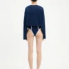 Den langermete Twisted-Bodysuit