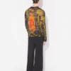 Den oversized khaki Madaillon-topperen Den oversized khaki Madaillon-topperen