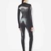 Den sølvfargede Body Dust-Bodysuit Den sølvfargede Body Dust-Bodysuit