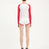 Den tofargede Junior Gaultier-Playsuits