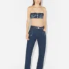 Denim-BH-er med trompe l’œil-effekt Denim-BH-er med trompe l’œil-effekt