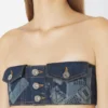 Denim-BH-er med trompe l’œil-effekt Denim-BH-er med trompe l’œil-effekt