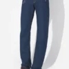 Denim-Jeans med trompe l’œil-effekt Denim-Jeans med trompe l’œil-effekt