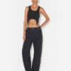 Denimjeans med trykknapper Denimjeans med trykknapper