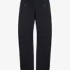 Denimjeans med trykknapper Denimjeans med trykknapper