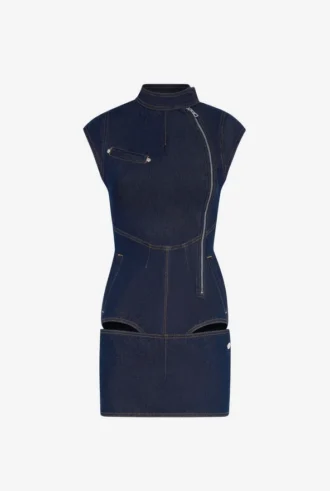 Denimkjolen med glidelås
