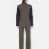Jakken i to materialer Jakken i to materialer