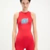 Junior Gaultier-playsuit med tank-top