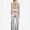 Re-Edition – den marineblå Body Morph-crop-toppen Re-Edition – den marineblå Body Morph-crop-toppen