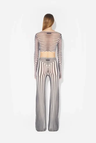 Re-Edition – de marineblå Body Morph-bukser