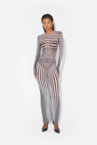 Re-Edition – den marineblå Body Morph-kjolen