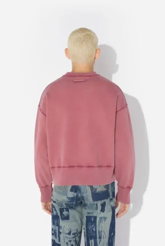 The Needles-sweatshirt med broderi