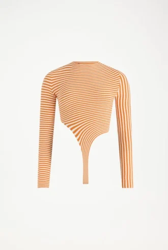 The striped Bodysuits