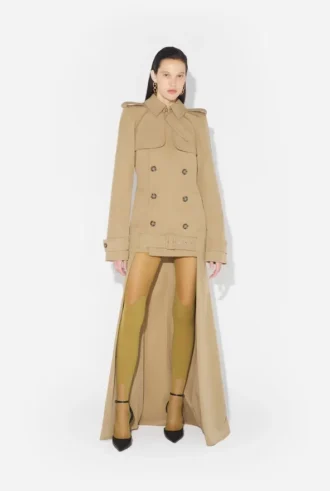 Trenchcoats with cut-outs Trenchcoats with cut-outs