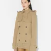 Trenchcoats with cut-outs Trenchcoats with cut-outs
